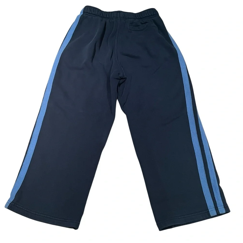 Old Navy Vintage Kids Sweatpants Navy with Light Blue Stripe Size M Little Boy